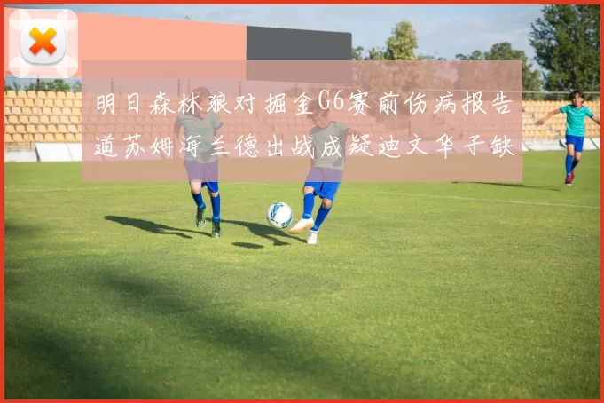 明日森林狼对掘金G6赛前伤病报告道苏姆海兰德出战成疑迪文华子缺阵